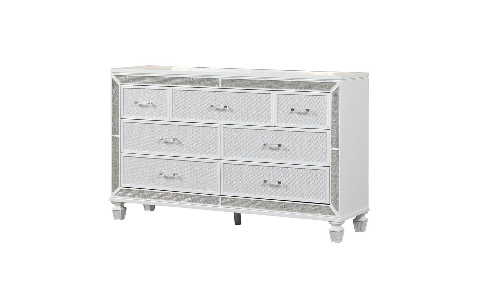 Crystal Dresser White