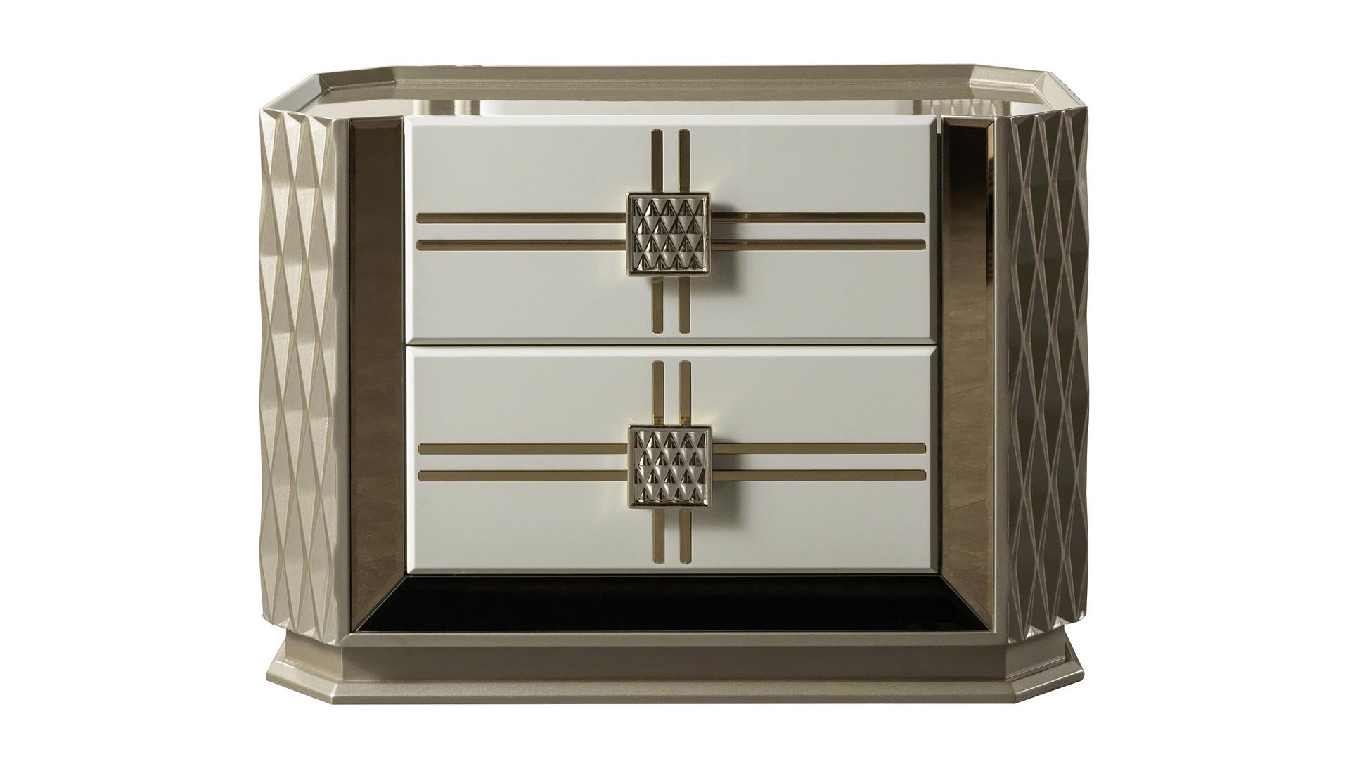 Latoya Nightstand Beige