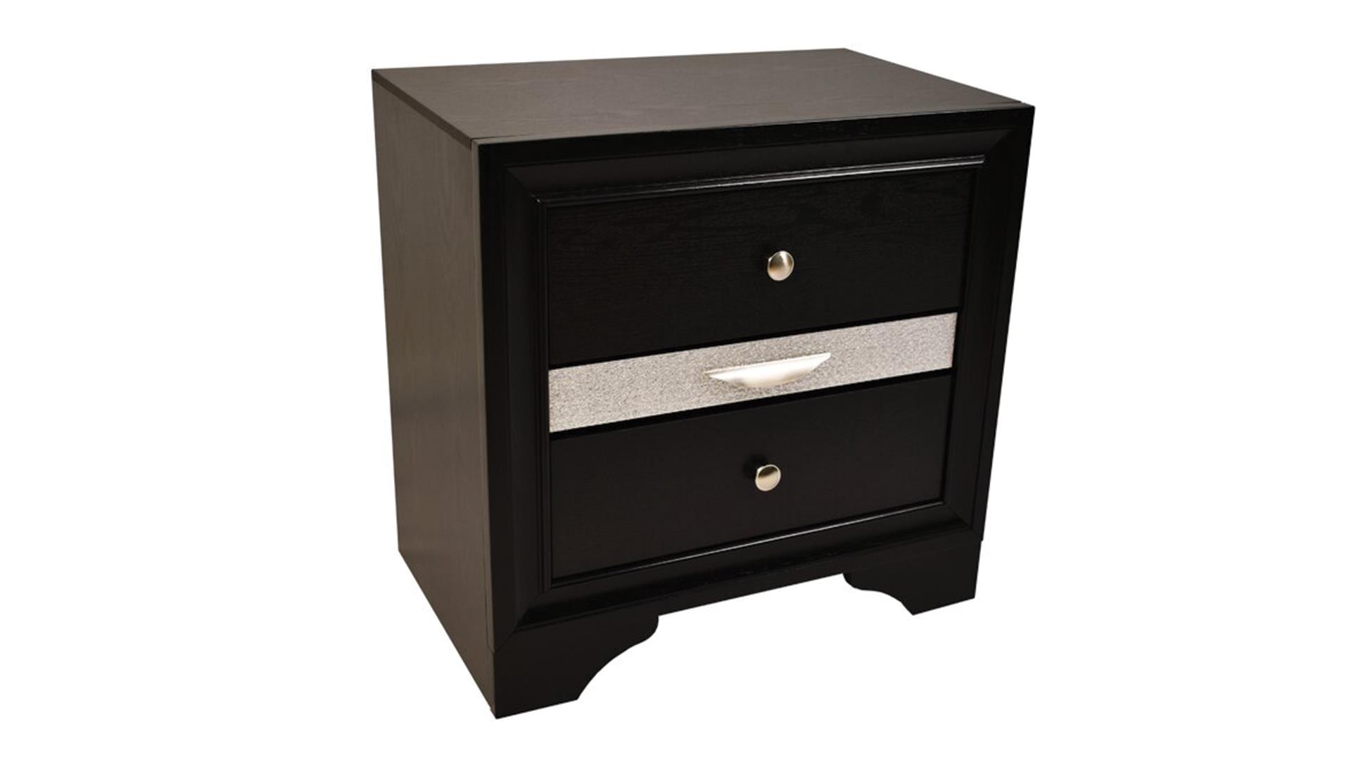 Matrix Nightstand Black