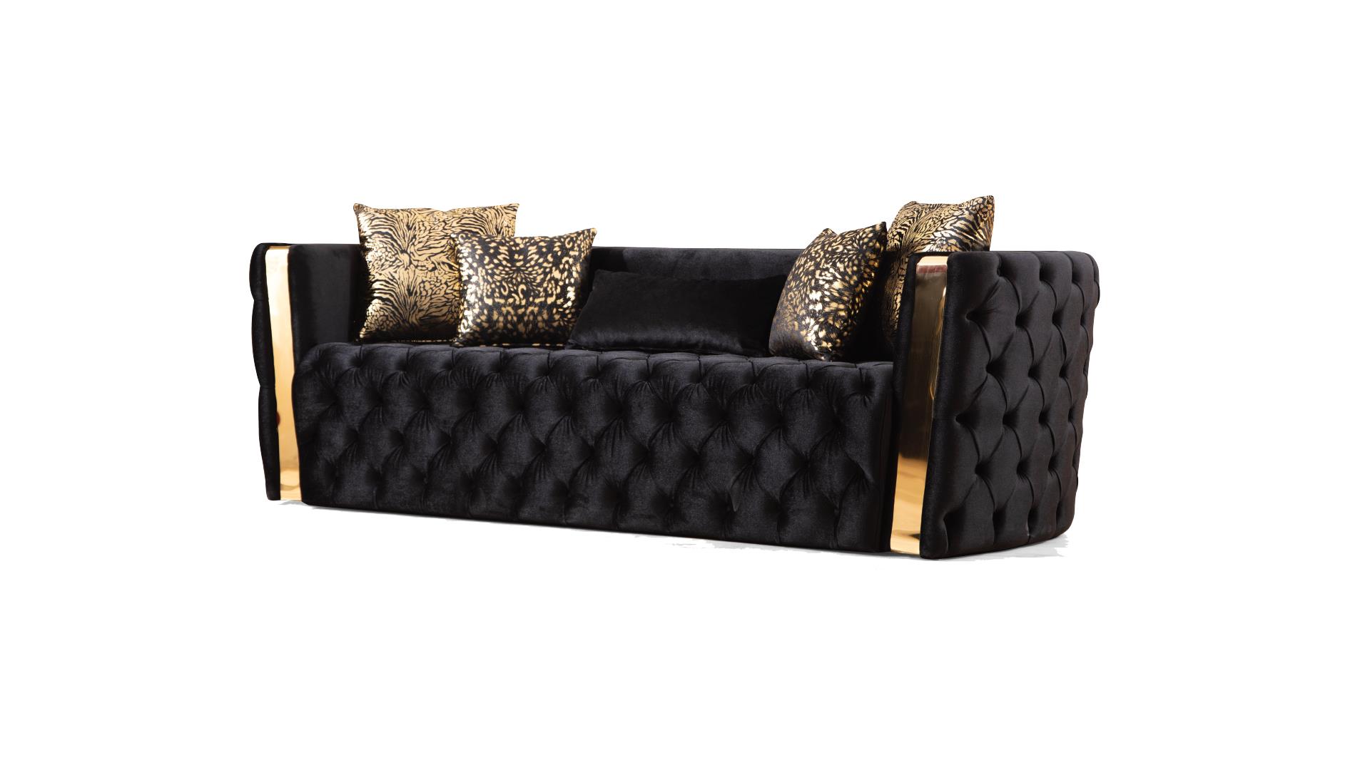 Naomi Sofa Black - C
