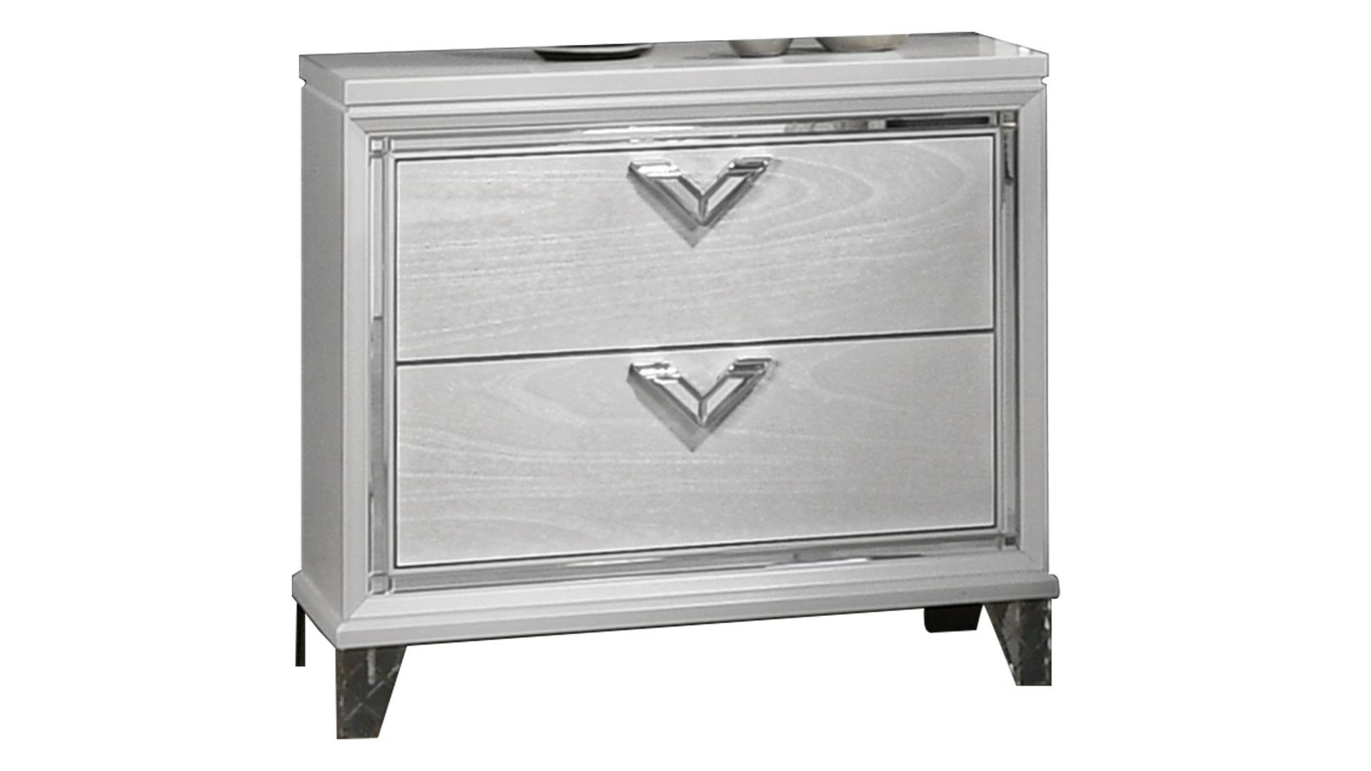 Prism Nightstand White