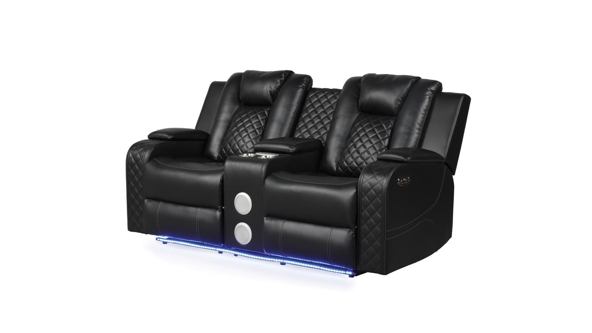 Benz Loveseat Black